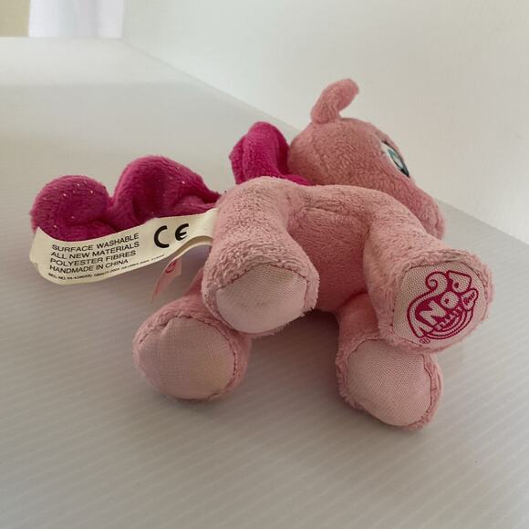 2013 My Little Pony Pinkie Pie Plush Aurora World Stuffed Animal Sparkle Hair - Picture 11 of 13